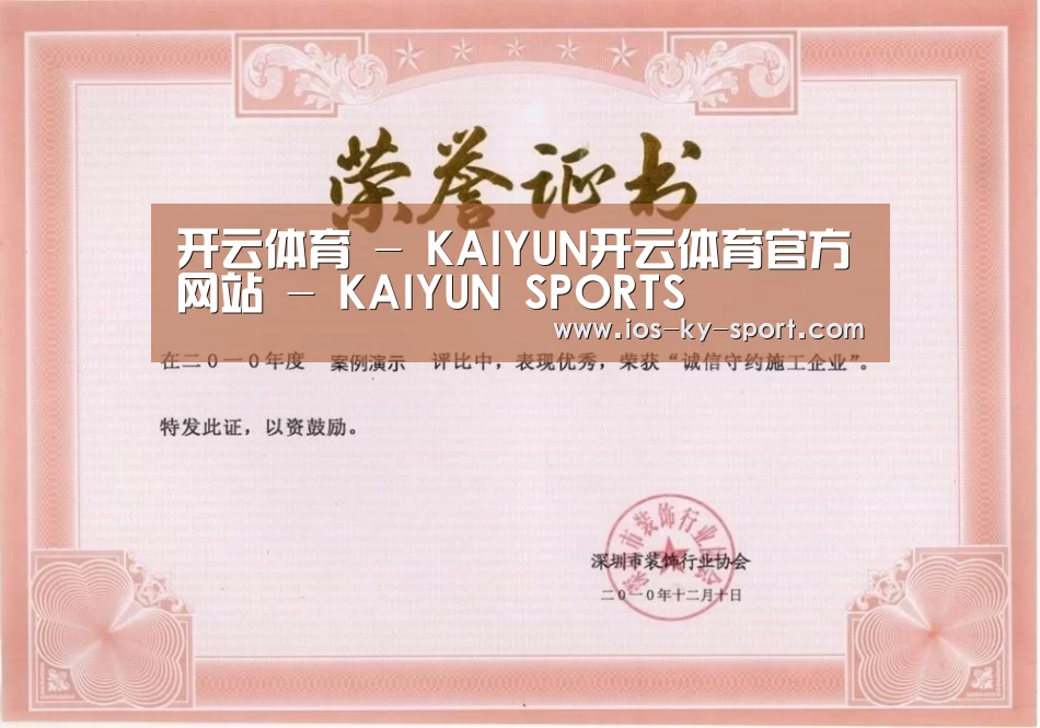 荣誉证书二